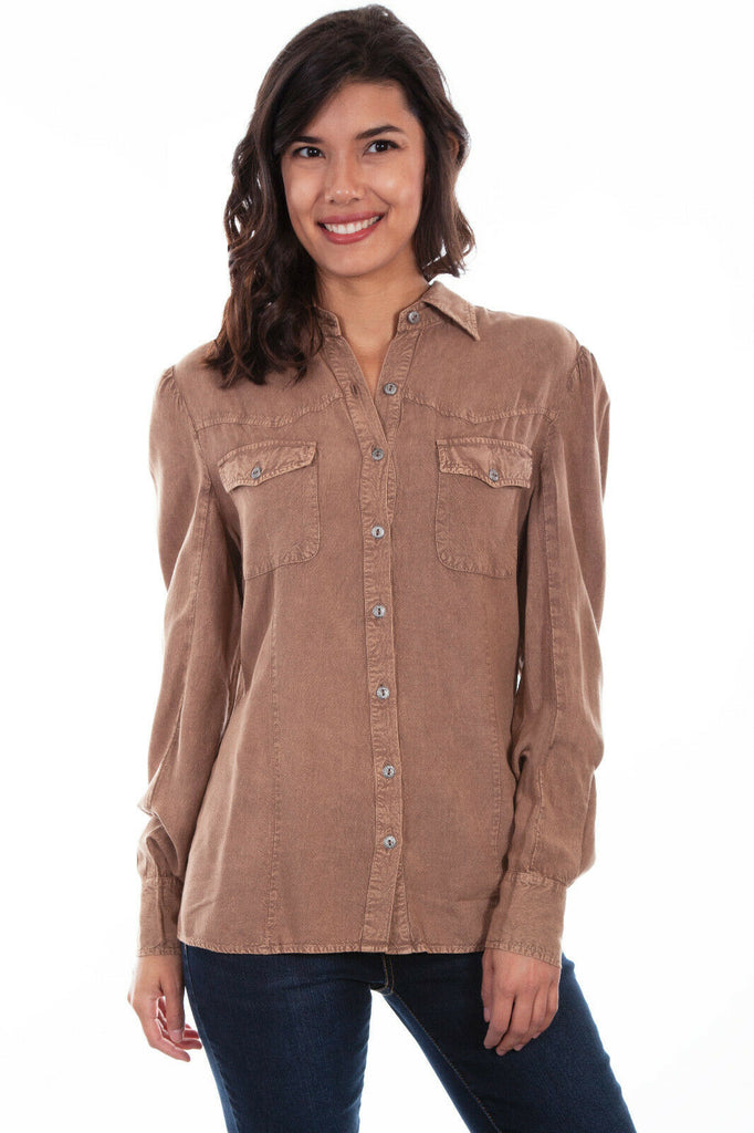 Scully Women's Western Yoke Blouse HC587