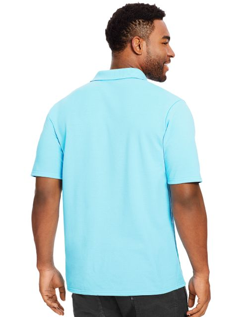 Hanes Men's X-Temp w/Fresh IQ Pique Polo 055P