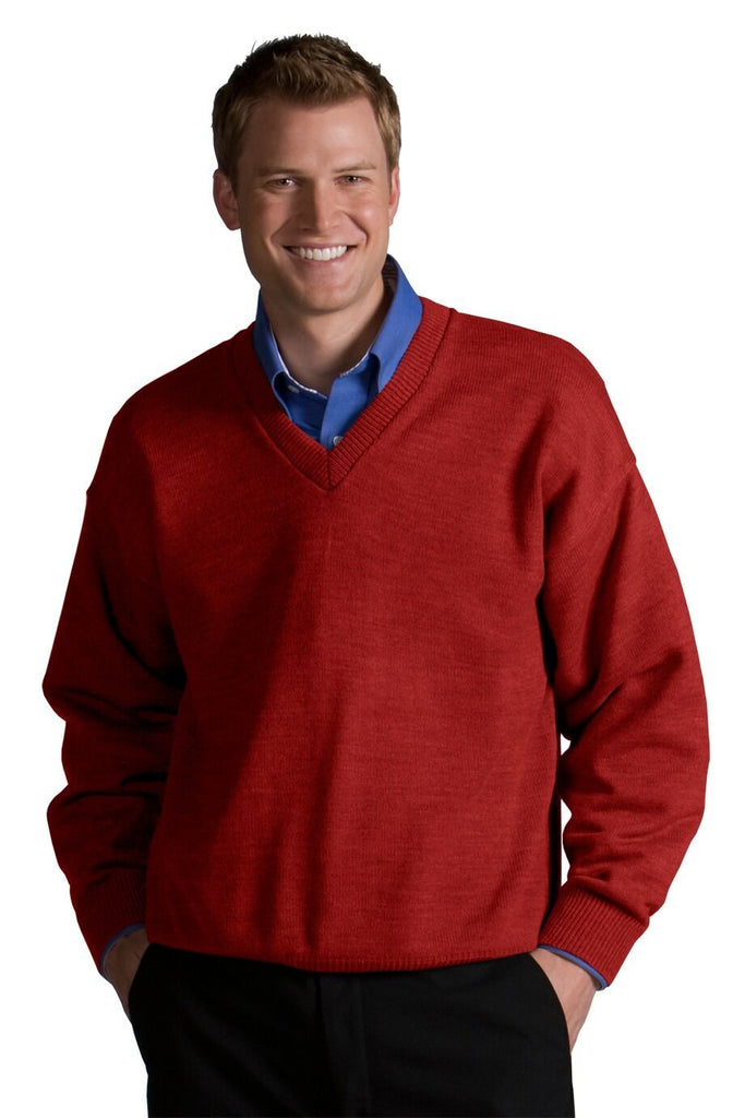 V-Neck Sweater with Tuff Pil Plus Unisex 565