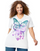 JMS Bedecked Butterfly Short Sleeve Graphic Tee GTJ181 Y07188