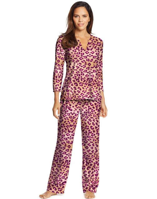 Maidenform Fleece Top & Pant Set MFW7881