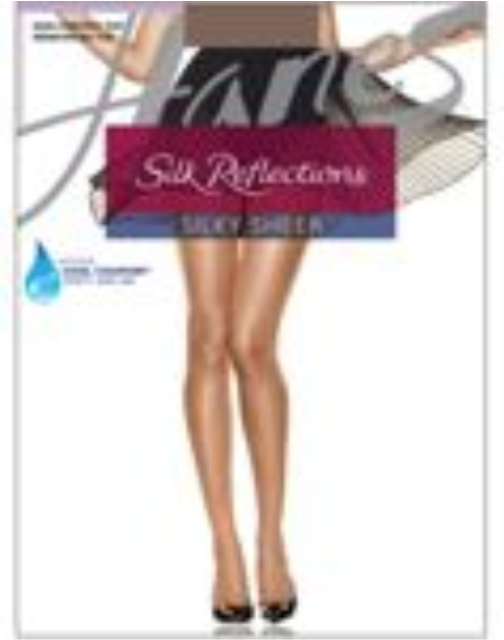 Hanes Silk Reflections Reinforced Toe Pantyhose 716