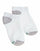 Hanes Boys No-Show ComfortBlend Assorted White Socks 6-Pack 434/6