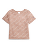 Champion Women's Heritage Tee, Allover Logo W4547P