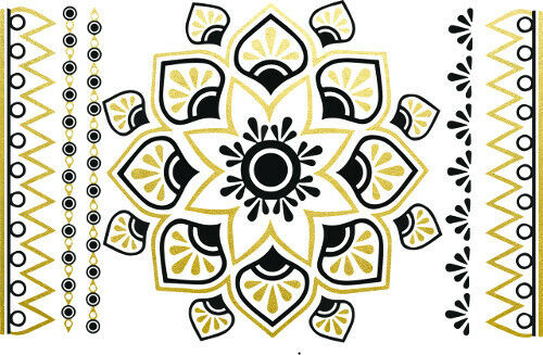 BODY ARTS INK MAYA BODY TATTOO VLBT4