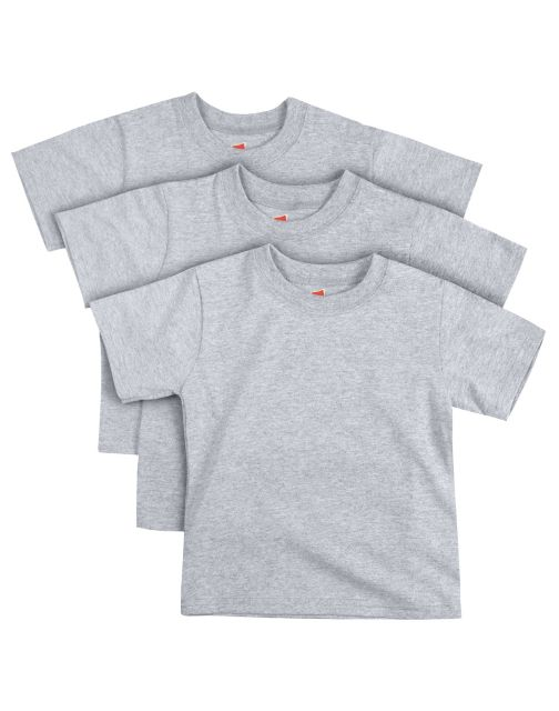 Hanes ComfortSoft Toddler Crewneck T-Shirt 3-Pack OT1203