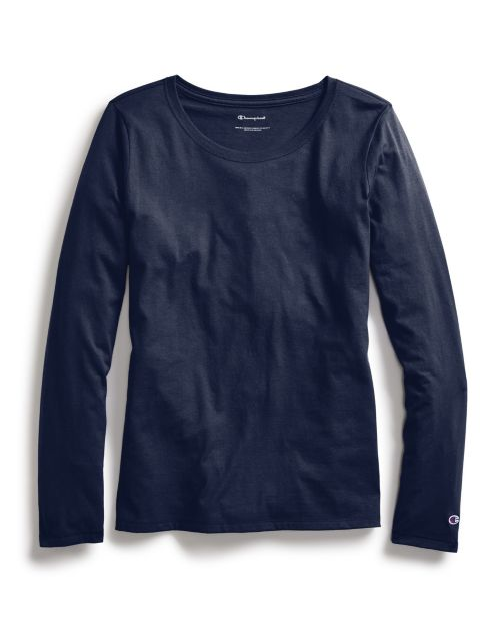 Champion Women Classic Long-Sleeve Tee GT17H