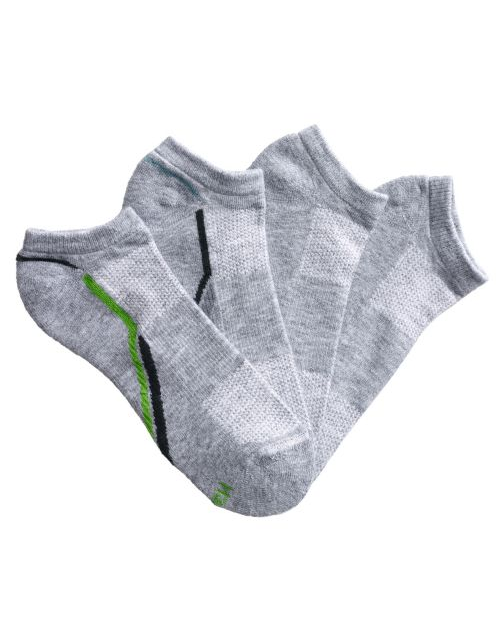 Hanes Men's X-Temp® Arch Support Ventilation No-Show Socks 4-Pack 534/4
