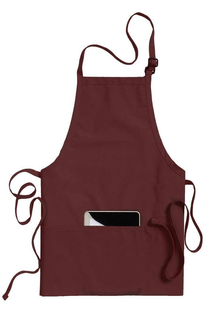 Three Pocket Bib Apron 9002