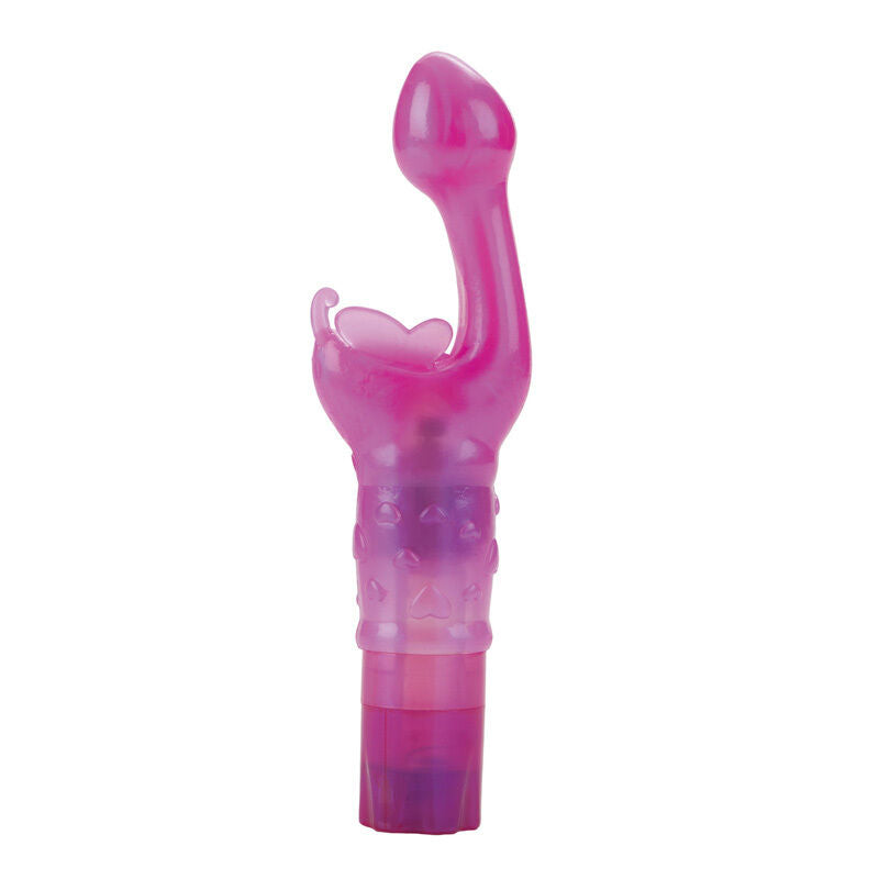 CALIFORNIA EXOTIC NOVELTIES BUTTERFLY KISS VIBRATOR PINK SE078204