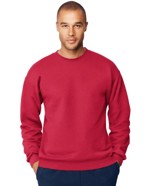 Hanes Men’s Ultimate Cotton® Heavyweight Crewneck Sweatshirt F260