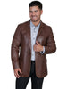 Scully Leather Men's Western Lambskin Blazer 501