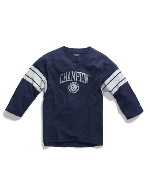 hampion Women Heritage Football Tee-Collegiate Ladies W3133G 549785