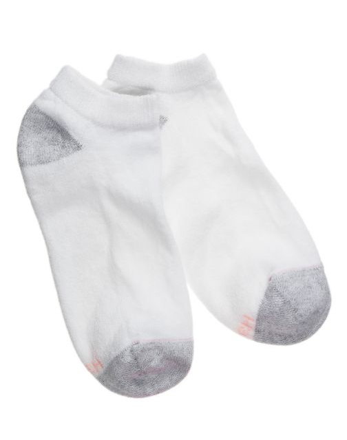 Hanes Women's Low Cut Socks Extended Size 10 Pack 680/1P
