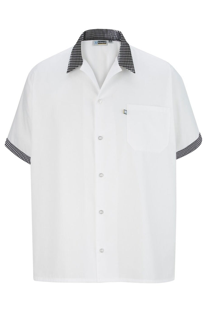 Cook Shirt Six Button with Contrasting Trim 1304