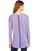 Hanes Women's Lone Sleeve top with Center Back Lace Detail O9349