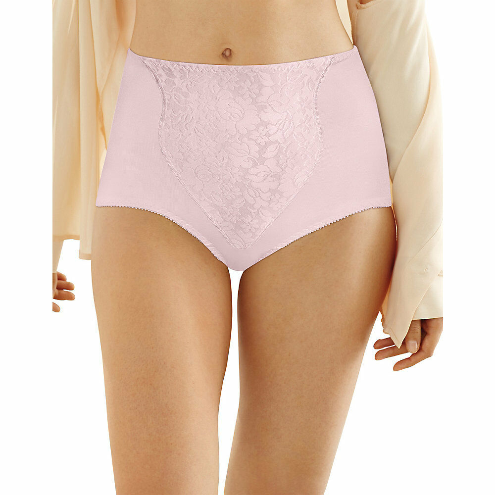 Bali Light Control Lace Panel Brief 2-Pack X372