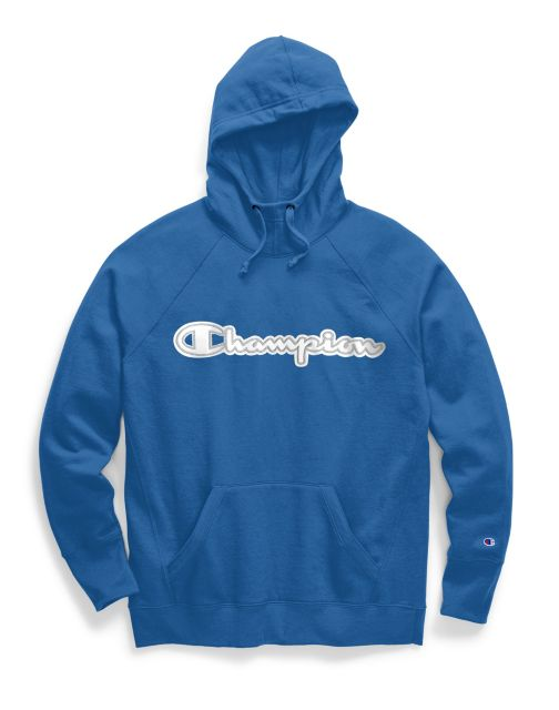 Champion Women's Powerblend® Fleece Pullover Hoodie Logo GF934 Y07970