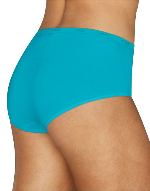 Hanes Signature Cotton Breathe Briefs 6-Pack BC40AS