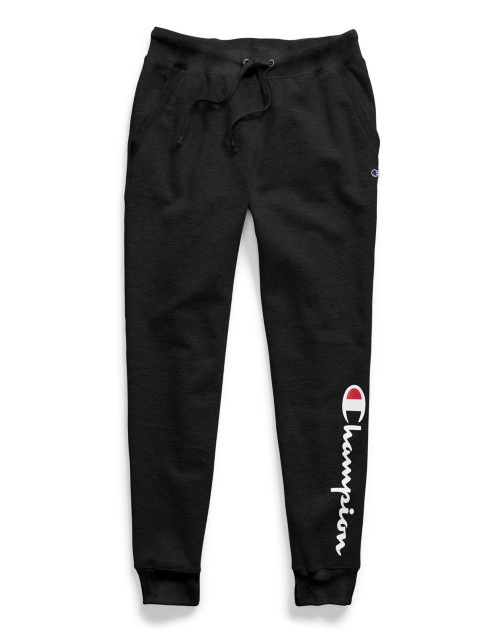 Champion Women's Plus Powerblend® Fleece Joggers, Vertical Logo GF141 Y07459