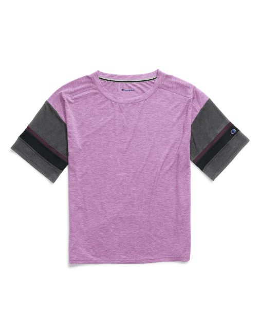Champion Women Gym Issue Football Tee W3238