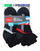 Hanes Boys' Ankle ComfortBlend® Assorted Socks 6-Pack 432/6