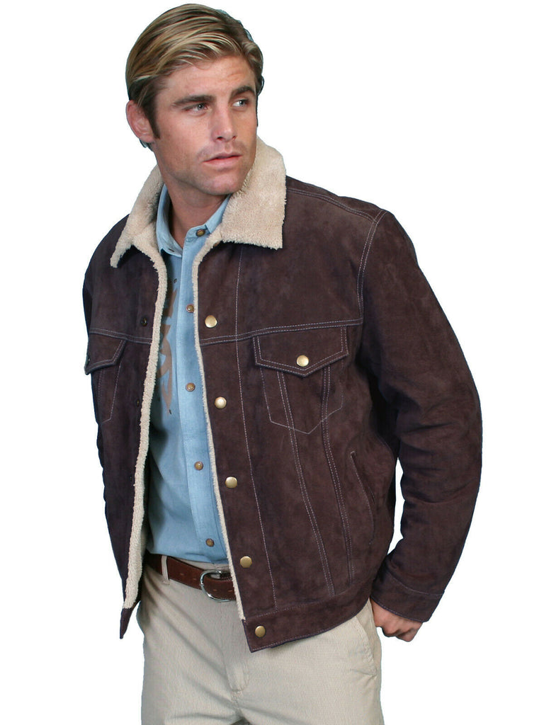 Scully Men's Boar Suede Jean Jacket 113