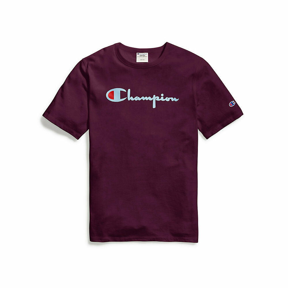 Champion Life&reg; Men's Heritage Tee, Flock 90s Logo C