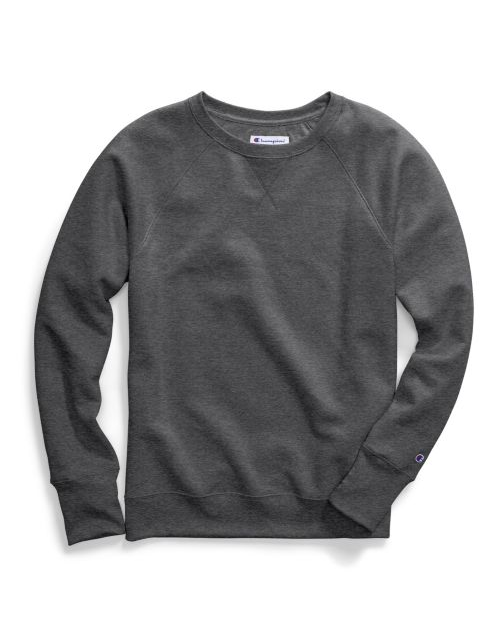Champion Women's Powerblend® Fleece Boyfriend Crew GF567