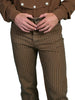 Scully Men's Wahmaker Button Fly Striped Pant 100% Cotton 592402