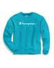 Champion Men's Powerblend® Fleece Crew, Script Logo GF88H Y07703