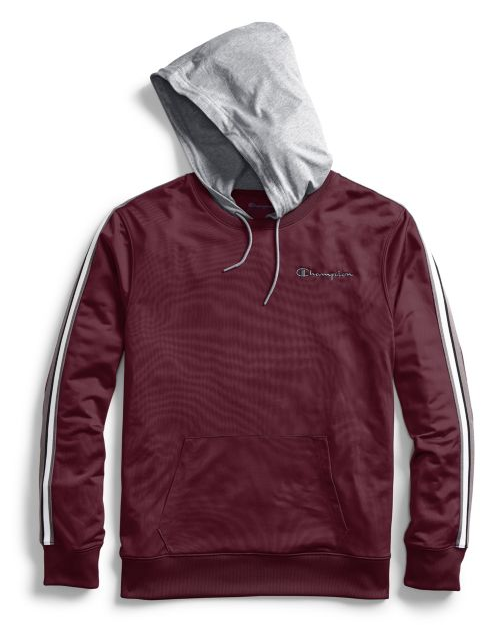Champion Men's Track Hoodie, Embroidered Logo S4523 550206