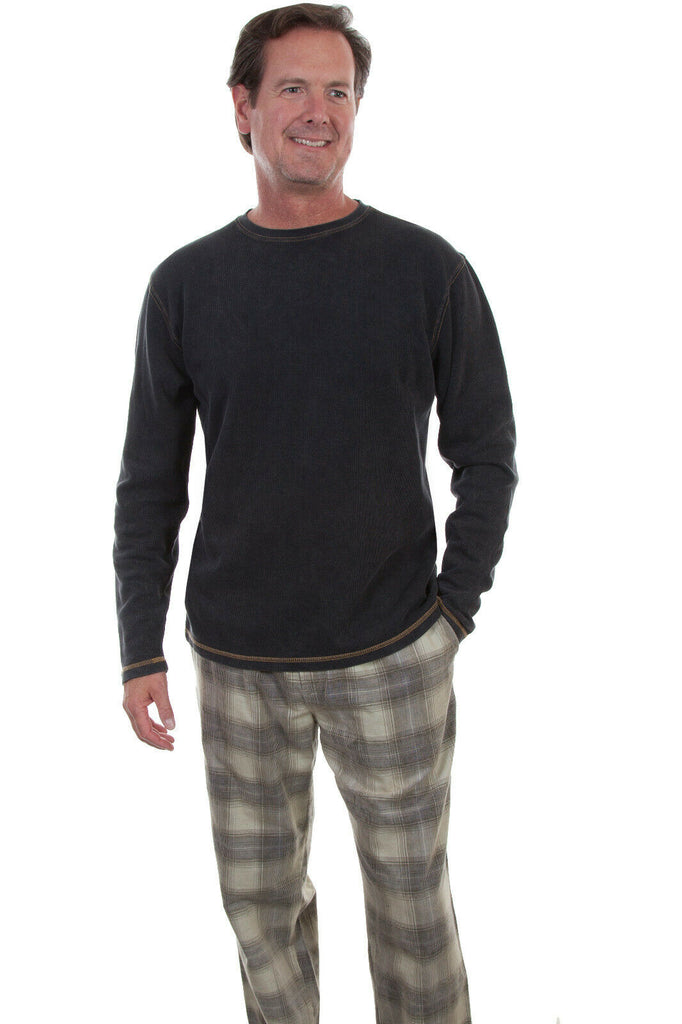 Scully Men's 100% Cotton Plaid Lounge Pants TR-077