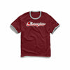 Champion Men's Classic Jersey Ringer Tee, Multi-Color Shadow Logo GT20H Y07979