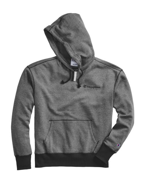Champion Men's Heritage Heather YC Hoodie, Embroidered Logo S5159 550193