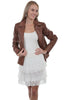 Scully Women's Cotton Blend Lace Edges Skirt HC409