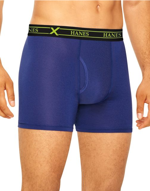 Hanes Ultimate™ Men's FreshIQ™ X-Temp™ Air Boxer Briefs Assorted 3-Pack UABBB3