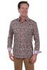 Scully Signature Soft Series Men's Paisley Print L/S Western Shirt PS-300
