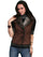 Scully Ladies Faux Shearling Vest 8006