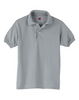 Hanes Kids' Cotton-Blend EcoSmart® Jersey Polo 054Y