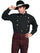 Scully Rangewear Men's 100% Cotton L/S Big Concho Western Bib Shirt 3X-4X RW011X