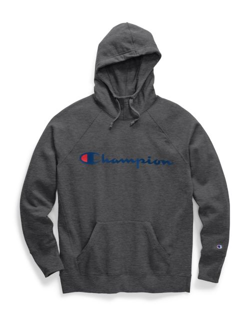Champion Women's Powerblend® Fleece Pullover Hoodie, Script Logo W0934G Y07418