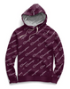 Women's Heritage Fleece Pullover Hoodie, All Over Logo