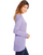 Hanes Women's Lone Sleeve top with Center Back Lace Detail O9349