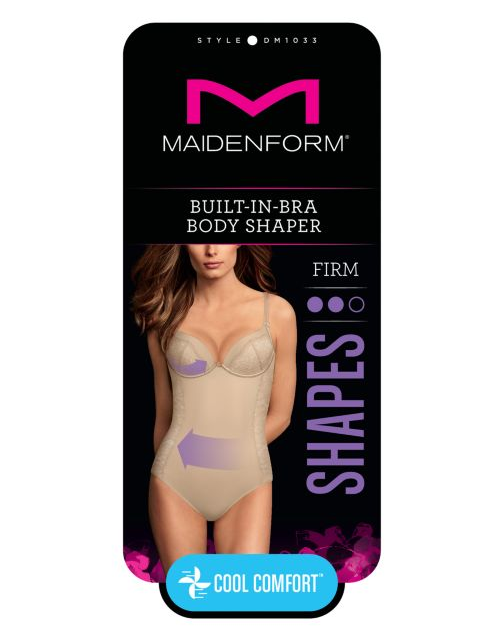 Maidenform Firm Foundations Lift Cup Bodybriefer DM1033