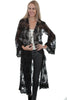 Scully Women's Open Front Lace Cardigan HC406