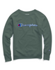 Champion Women's Powerblend® Fleece Boyfriend Crew, Felt Logo W2956F Y07461
