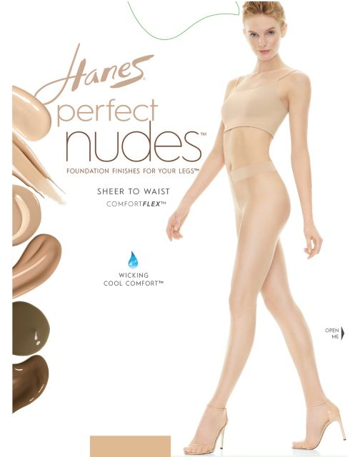 Hanes Perfect Nudes™ Sheer to Waist Run Resistant Light Tummy Control PN0002