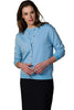 Women's Corporate Performance Cardigan Twin Set Jewel Neck Sweater 038
