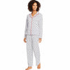 Hanes Knit Notched Collar PJ Set HAC80116